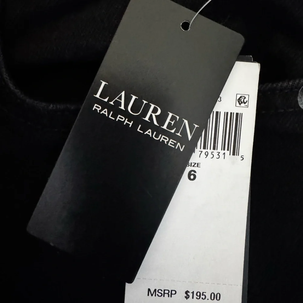 🔥Ralph Lauren High-Rise Bootcut Jeans – Size 6 (28W) New - Picture 10 of 10